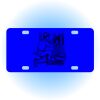 Copy of Personalized 3 X 6 Heavy Duty Acrylic / Plastic License Plate Thumbnail