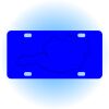 Copy of Personalized 3 X 6 Heavy Duty Acrylic / Plastic License Plate Thumbnail