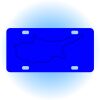 Copy of Personalized 3 X 6 Heavy Duty Acrylic / Plastic License Plate Thumbnail