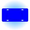 Copy of Personalized 3 X 6 Heavy Duty Acrylic / Plastic License Plate Thumbnail