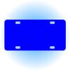 Copy of Personalized 3 X 6 Heavy Duty Acrylic / Plastic License Plate Thumbnail