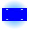 Copy of Personalized 3 X 6 Heavy Duty Acrylic / Plastic License Plate Thumbnail