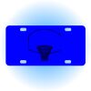 Copy of Personalized 3 X 6 Heavy Duty Acrylic / Plastic License Plate Thumbnail