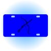 Copy of Personalized 3 X 6 Heavy Duty Acrylic / Plastic License Plate Thumbnail