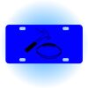 Copy of Personalized 3 X 6 Heavy Duty Acrylic / Plastic License Plate Thumbnail