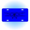 Copy of Personalized 3 X 6 Heavy Duty Acrylic / Plastic License Plate Thumbnail