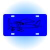 Copy of Personalized 3 X 6 Heavy Duty Acrylic / Plastic License Plate Thumbnail