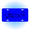 Copy of Personalized 3 X 6 Heavy Duty Acrylic / Plastic License Plate Thumbnail