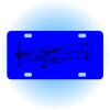 Copy of Personalized 3 X 6 Heavy Duty Acrylic / Plastic License Plate Thumbnail