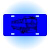 Copy of Personalized 3 X 6 Heavy Duty Acrylic / Plastic License Plate Thumbnail