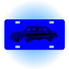 Copy of Personalized 3 X 6 Heavy Duty Acrylic / Plastic License Plate Thumbnail