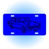 Copy of Personalized 3 X 6 Heavy Duty Acrylic / Plastic License Plate Thumbnail