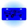 Copy of Personalized 3 X 6 Heavy Duty Acrylic / Plastic License Plate Thumbnail