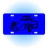 Copy of Personalized 3 X 6 Heavy Duty Acrylic / Plastic License Plate Thumbnail
