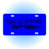Copy of Personalized 3 X 6 Heavy Duty Acrylic / Plastic License Plate Thumbnail