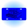 Copy of Personalized 3 X 6 Heavy Duty Acrylic / Plastic License Plate Thumbnail