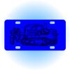 Copy of Personalized 3 X 6 Heavy Duty Acrylic / Plastic License Plate Thumbnail