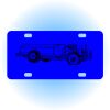 Copy of Personalized 3 X 6 Heavy Duty Acrylic / Plastic License Plate Thumbnail