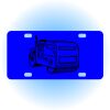 Copy of Personalized 3 X 6 Heavy Duty Acrylic / Plastic License Plate Thumbnail