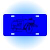 Copy of Personalized 3 X 6 Heavy Duty Acrylic / Plastic License Plate Thumbnail