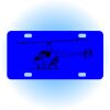 Copy of Personalized 3 X 6 Heavy Duty Acrylic / Plastic License Plate Thumbnail