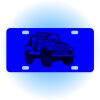 Copy of Personalized 3 X 6 Heavy Duty Acrylic / Plastic License Plate Thumbnail