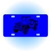 Copy of Personalized 3 X 6 Heavy Duty Acrylic / Plastic License Plate Thumbnail