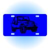 Copy of Personalized 3 X 6 Heavy Duty Acrylic / Plastic License Plate Thumbnail