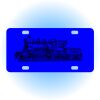 Copy of Personalized 3 X 6 Heavy Duty Acrylic / Plastic License Plate Thumbnail
