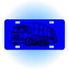 Copy of Personalized 3 X 6 Heavy Duty Acrylic / Plastic License Plate Thumbnail