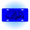 Copy of Personalized 3 X 6 Heavy Duty Acrylic / Plastic License Plate Thumbnail