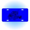 Copy of Personalized 3 X 6 Heavy Duty Acrylic / Plastic License Plate Thumbnail