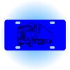 Copy of Personalized 3 X 6 Heavy Duty Acrylic / Plastic License Plate Thumbnail