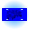 Copy of Personalized 3 X 6 Heavy Duty Acrylic / Plastic License Plate Thumbnail