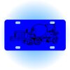 Copy of Personalized 3 X 6 Heavy Duty Acrylic / Plastic License Plate Thumbnail
