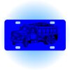 Copy of Personalized 3 X 6 Heavy Duty Acrylic / Plastic License Plate Thumbnail