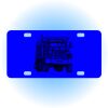 Copy of Personalized 3 X 6 Heavy Duty Acrylic / Plastic License Plate Thumbnail