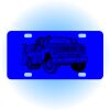 Copy of Personalized 3 X 6 Heavy Duty Acrylic / Plastic License Plate Thumbnail