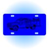 Copy of Personalized 3 X 6 Heavy Duty Acrylic / Plastic License Plate Thumbnail