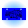 Copy of Personalized 3 X 6 Heavy Duty Acrylic / Plastic License Plate Thumbnail