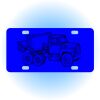 Copy of Personalized 3 X 6 Heavy Duty Acrylic / Plastic License Plate Thumbnail