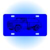 Copy of Personalized 3 X 6 Heavy Duty Acrylic / Plastic License Plate Thumbnail