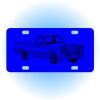 Copy of Personalized 3 X 6 Heavy Duty Acrylic / Plastic License Plate Thumbnail