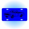 Copy of Personalized 3 X 6 Heavy Duty Acrylic / Plastic License Plate Thumbnail