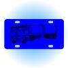 Copy of Personalized 3 X 6 Heavy Duty Acrylic / Plastic License Plate Thumbnail