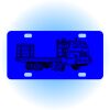 Copy of Personalized 3 X 6 Heavy Duty Acrylic / Plastic License Plate Thumbnail