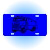 Copy of Personalized 3 X 6 Heavy Duty Acrylic / Plastic License Plate Thumbnail