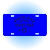Copy of Personalized 3 X 6 Heavy Duty Acrylic / Plastic License Plate Thumbnail