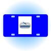 Copy of Personalized 3 X 6 Heavy Duty Acrylic / Plastic License Plate Thumbnail