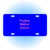 Copy of Personalized 3 X 6 Heavy Duty Acrylic / Plastic License Plate Thumbnail